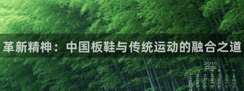 JJB竞技宝官方正版app代理：革新精神：中国板鞋与