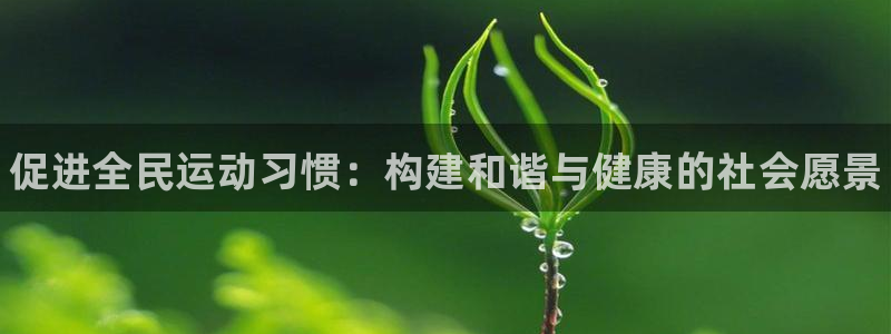 JJB竞技宝官网下载招商：促进全民运动习惯：构建和谐