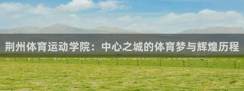 JJB竞技宝官网下载招商电话地址：荆州体育运动学院：中心之城